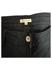 Vorschaubild 3 von Damen Stoffhose Gr. 38 Petrol Baumwolle Casual