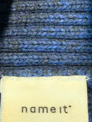 Vorschaubild 6 von Strickjacke Kinder Gr. 122-128 Blau Zopfmuster Baumwolle