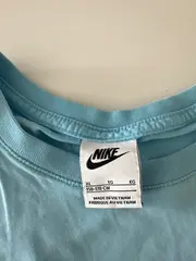 Vorschaubild 6 von T-Shirt Kinder Gr. 158-170 Blau Swoosh Logo Sportlich Baumwolle