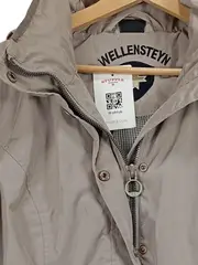 Vorschaubild 4 von Damen Leichte Jacke Gr. M Beige Kapuze Übergangsjacke