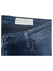 Vorschaubild 4 von Denim Skinny Jeans Damen W32/L30 Blau Stretch Ankle Zip