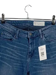 Vorschaubild 5 von Denim Skinny Jeans Damen W32/L30 Blau Stretch Ankle Zip