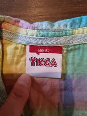 Vorschaubild 6 von Mädchen Freizeithemd kariert bunt Kurzarm Baumwolle Gr. 146