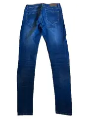 Vorschaubild 2 von Jeans Slim Fit Mädchen Blau Gr. 164 Baumwolle Alltag Casual