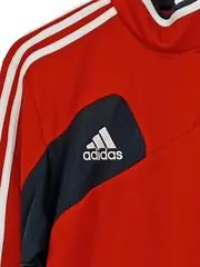 Vorschaubild 3 von Herren Sport Shirt Langarm Gr. 44/XL Rot Schwarz Climacool