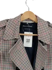 Vorschaubild 3 von Damen Trenchcoat Gr. 36/S Kariert Beige Klassisch