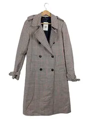 Vorschaubild 1 von Damen Trenchcoat Gr. 36/S Kariert Beige Klassisch