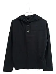 Vorschaubild 1 von Damen Pullover Strickjacke Viskose Strukturmuster Schwarz XS