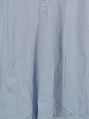 Vorschaubild 4 von Damen Poloshirt Gr. 40/L Hellblau Baumwolle Kurzarm