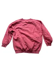 Vorschaubild 2 von Sweatshirt Pullover Kinder Gr. 164 (166 cm) Pink Logo Rundhals Baumwolle