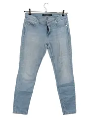 Vorschaubild 2 von Alby Slim Jeans Damen W30 Hellblau Stretch Mid Waist