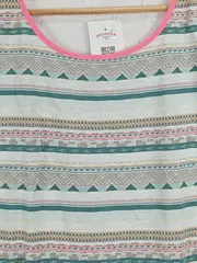 Vorschaubild 3 von Damen T-Shirt Ethno-Muster Gr. M Mehrfarbig Boho