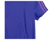 Vorschaubild 5 von Damen Sport Shirt Kurzarm Lila Streifen Polyester Gr. 38 M