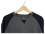 Vorschaubild 3 von Herren Pullover Grau Schwarz Langarm Gr. 52;XL Casual Sweatshirt