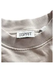 Vorschaubild 7 von Damen Sweatshirt Pullover Langarm Baumwolle Beige Gr. M