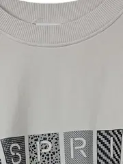 Vorschaubild 4 von Damen Sweatshirt Pullover Langarm Baumwolle Beige Gr. M