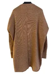 Vorschaubild 2 von Damen Strickjacke Cardigan Gr. L Beige Meliert Wolle Casual Alltag