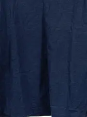 Vorschaubild 3 von Damen Langarmshirt Gr. 36 Blau V-Ausschnitt Glitzer Borte Raffung Casual