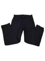 Vorschaubild 2 von Herren Stoffhose Casual Uni Schwarz Gr. W30 S Baumwolle Knopf