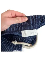 Vorschaubild 2 von Herren Shorts Gestreift Blau Gummibund Casual Größe S