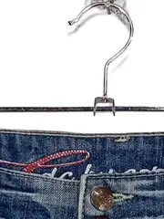 Vorschaubild 4 von Five Damen Jeans Shorts Gr. W29/38 Blau Bermuda Denim