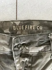 Vorschaubild 3 von BLUE FIRE CO Damen Cargohose Camouflage Blumen W26/L30 Oliv Stretch