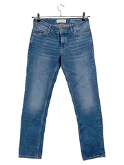 Vorschaubild 1 von Alby Straight Jeans Damen W28/L32 Blau Stretch Denim