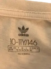 Vorschaubild 5 von Originals Kinder T-Shirt Cropped Trefoil Logo Weiß Gr. 146