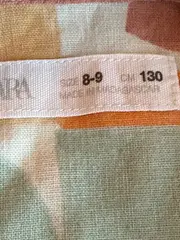 Vorschaubild 5 von Kinder Hemd Kurzarm Gr. 128/130 Geometrisch Mehrfarbig Baumwolle