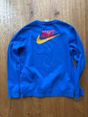Vorschaubild 3 von Kinder Pullover Sweatshirt Blau Logo-Print Gr. 158-170 Sportlich