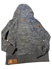 Vorschaubild 3 von Hoodie Damen Gr. S Grau Meliert Kapuzenpullover