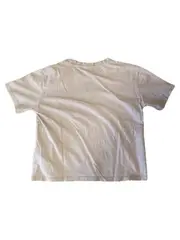 Vorschaubild 2 von Kinder T-Shirt Mädchen Gr. 146/152 Grau Rosa Logo Print Baumwolle