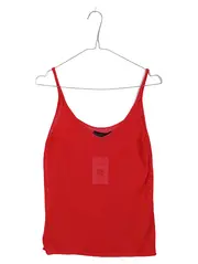 Vorschaubild 1 von Damen Strick Top Spaghettiträger Rot Gr. S 36
