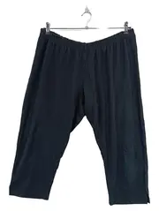 Vorschaubild 1 von Damen Jogginghose Gr. 54/56 Schwarz Baumwolle Stretch