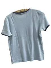 Vorschaubild 2 von Damen T-Shirt Herz-Print Love & Peace Hellblau Gr. M