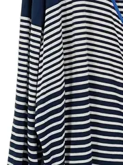 Vorschaubild 3 von Damen Strickjacke Gr. 52/54 Maritim Blau Weiß Gestreift