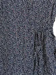 Vorschaubild 4 von Mädchen Blusenkleid Blumenmuster Blau Gr. 146/152 Viskose