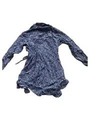 Vorschaubild 6 von Mädchen Blusenkleid Blumenmuster Blau Gr. 146/152 Viskose