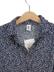 Vorschaubild 3 von Mädchen Blusenkleid Blumenmuster Blau Gr. 146/152 Viskose