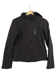 Vorschaubild 1 von Softshelljacke Damen Gr. 34 XS Schwarz Outdoor Kapuze X-TREM Series
