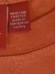 Vorschaubild 4 von Mini Kinder Tanktop Top Orange Gr. 140/146 Baumwolle