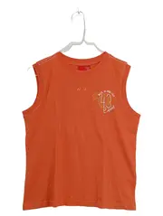 Vorschaubild 1 von Mini Kinder Tanktop Top Orange Gr. 140/146 Baumwolle