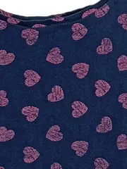 Vorschaubild 4 von YD Mädchen Top Tanktop Herzmuster Blau Pink Gr. 158 Baumwolle