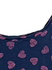 Vorschaubild 3 von YD Mädchen Top Tanktop Herzmuster Blau Pink Gr. 158 Baumwolle