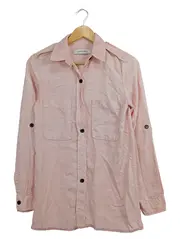 Vorschaubild 1 von Woman Hemdbluse Damen Gr. 36/S Rosa Lyocell Langarm Casual