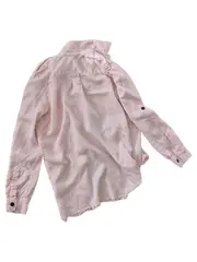 Vorschaubild 3 von Woman Hemdbluse Damen Gr. 36/S Rosa Lyocell Langarm Casual