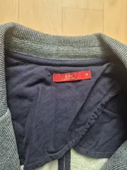 Vorschaubild 7 von Damen Blazer Gr. M Grau Gestreift Casual Baumwolle