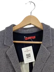 Vorschaubild 3 von Damen Blazer Gr. M Grau Gestreift Casual Baumwolle