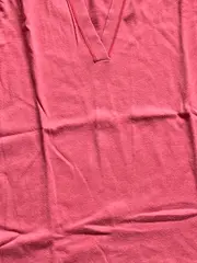 Vorschaubild 4 von Damen Pullover Baumwolle Langarm Uni Rot Gr. L 42 Herbst