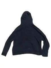 Vorschaubild 2 von Herren Kapuzenpullover Hoodie Schwarz Gr. L Streetwear Baumwolle